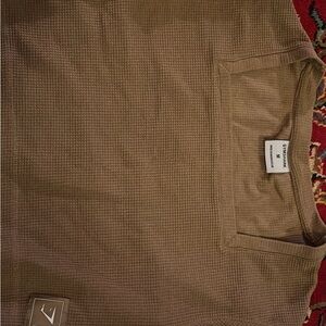 Gym shark‎ brown crop top